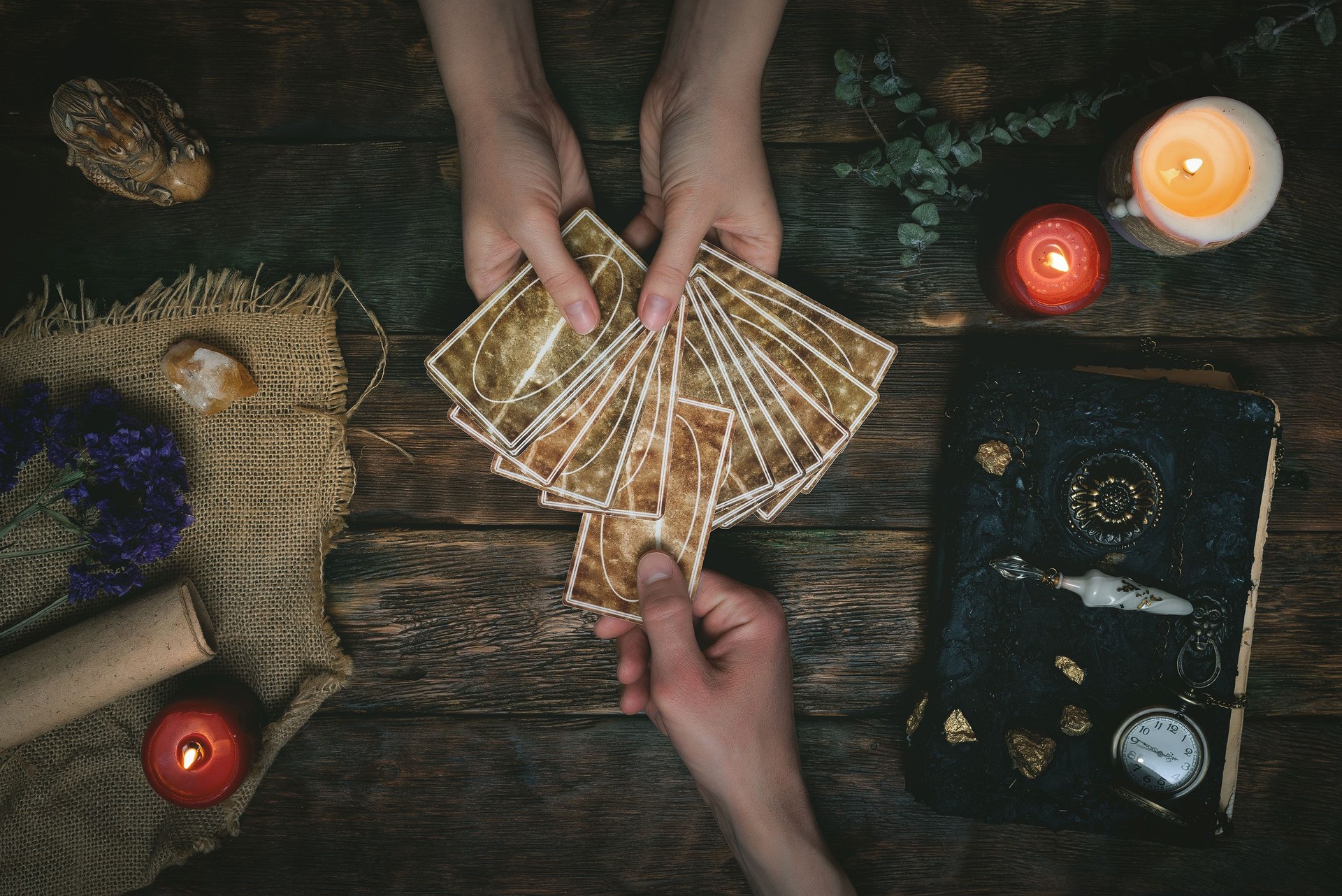 Tarot cards.